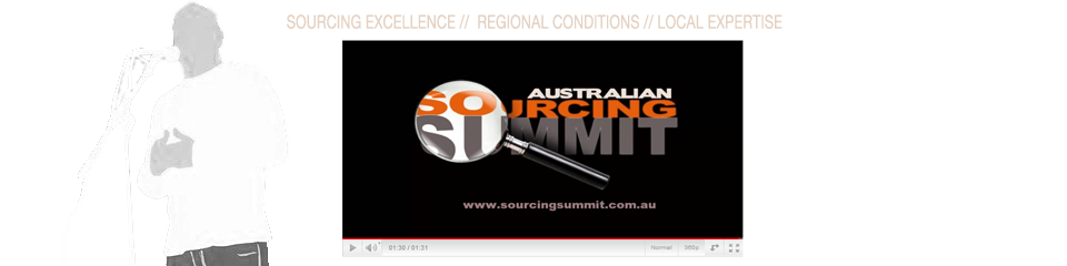 #SOSU11 : Sourcing Summit les 10 et 11 Août à Sydney