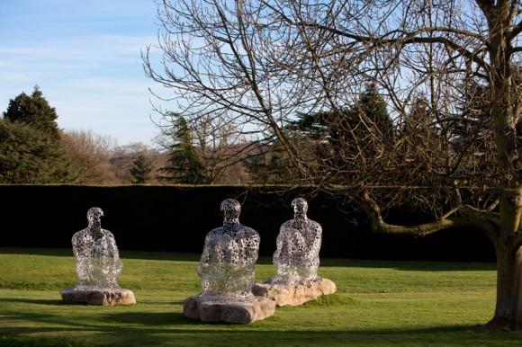 Les sculptures outdoor de Jaume Plensa au parc Yorkshire - 4