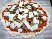 Pizza brocolis et Ossau Iraty
