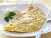 Omelette aux fleurs d’hibiscus