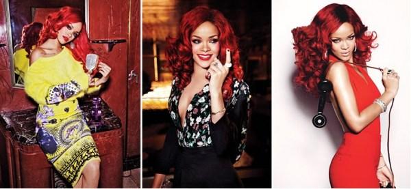 Rihanna en couverture du magazine Glamour, Septembre 2011