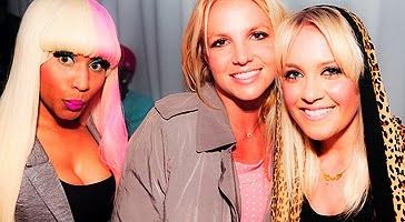 Photo de Britney, Nicki Minaj et Jessie and the Toy Boys