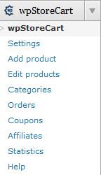 [WORDPRESS] – WP store cart