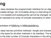Naviguez dans documentation Apple avec Ingredients