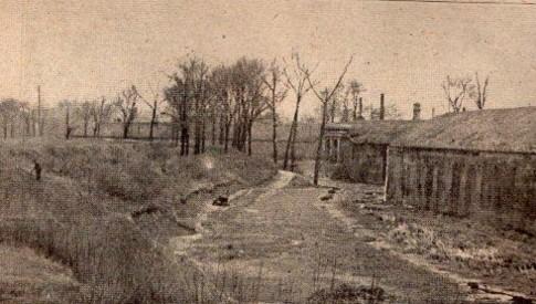 les fossés de la Porte de Canteleu.