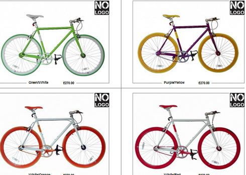 No Logo Bicycles :  le vélo minimaliste fait fureur à Londres