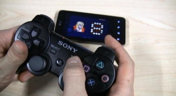 PS3Android 600x326 Jouer sur son terminal Android avec une manette PS3 !