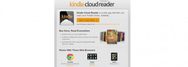 amazon kindle cloud reader