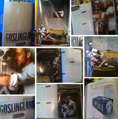 Esquire de septembre 2011, Ryan Gosling Cover et The Playboy Club Ad