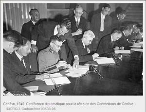Aujourd’hui, anniversaire des Conventions de Genève