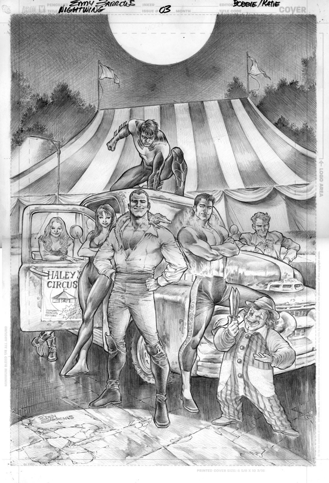 Nightwing #3 photo de famille