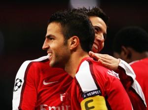 Arsenal : Nasri et Fabregas ne sont pas dans le groupe