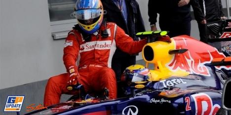 La FIA n'a pas voulu sanctionner Alonso et Webber en Allemagne