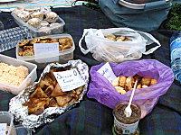 Cookies avoine. Cake surimi.pik nik Bercy 0811 017