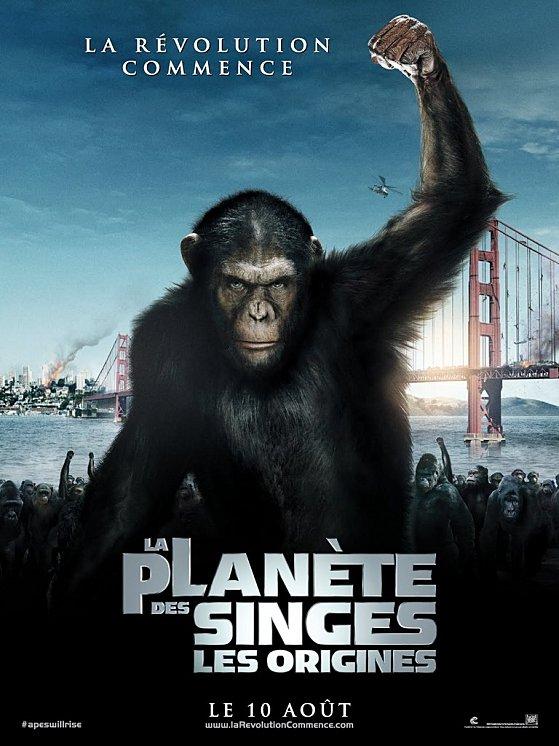 La planète des singes : les origines - Cinéma