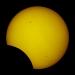 Eclipse partielle du Soleil et transit ISS