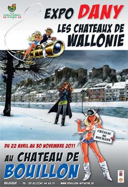 Exposition du dessinateur Dany au Château Fort de Bouillon