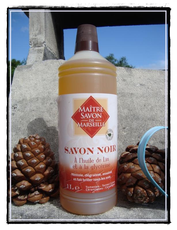 Le savon noir économique....