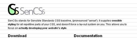 css framework sencss