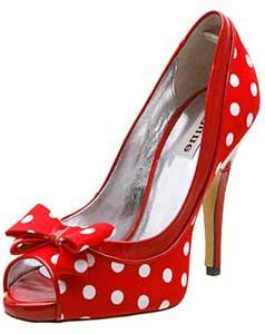 Make up : My red polka dot dress