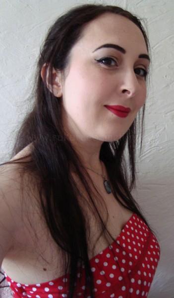 Make up : My red polka dot dress