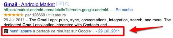 google social search Les publications de Google+ apparaissent sur les résultats de recherche de Google