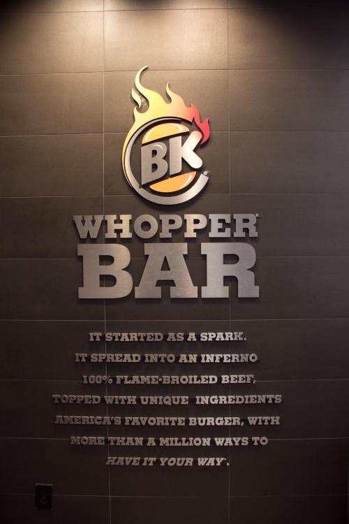 Le Whopper Bar, temple Burger King de New York
