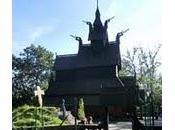 Norvège L’église bois debout Bergen