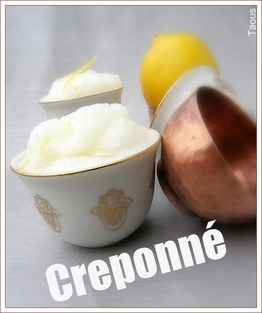 Créponné-Kriponi ou Sorbet au citron