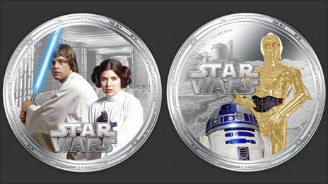 Star Wars aura ses pièces de monnaie