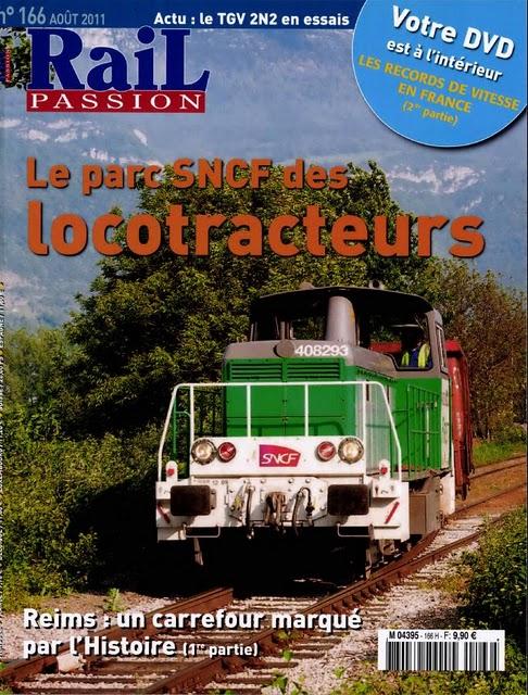 Rail Passion numéro 166 d'août 2011