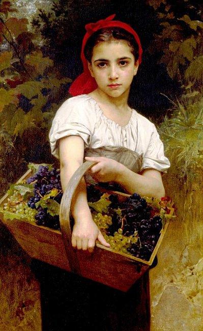 William Bouguereau - The Grape Picker 1875