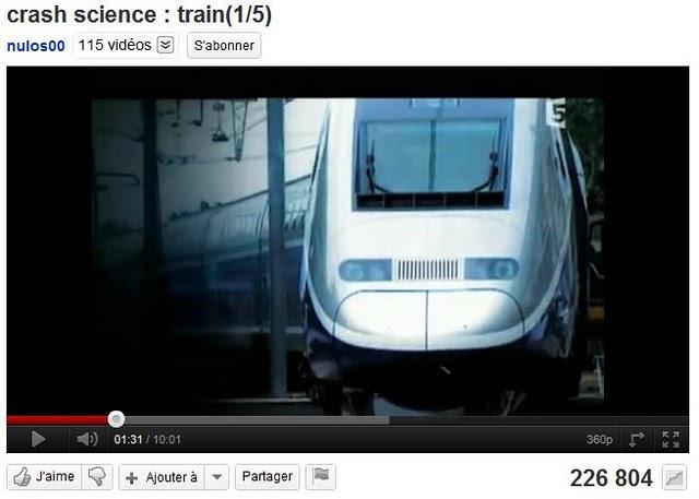 Crash Science : le train !