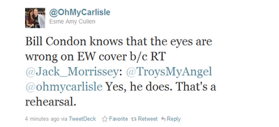 Le mystère de la couverture EW