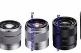 sony nex lens lineup 160x105 Les nouveaux objectifs NEX en photos