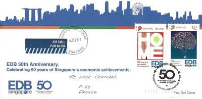 50 ans de l'agence économique de Singapour