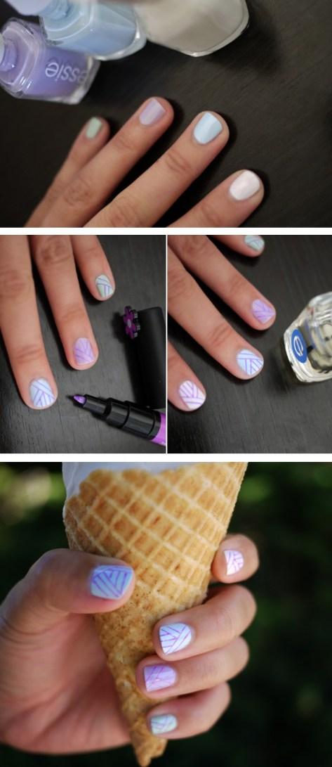 Tutoriel Nail Art: je veux des ongles ethniques