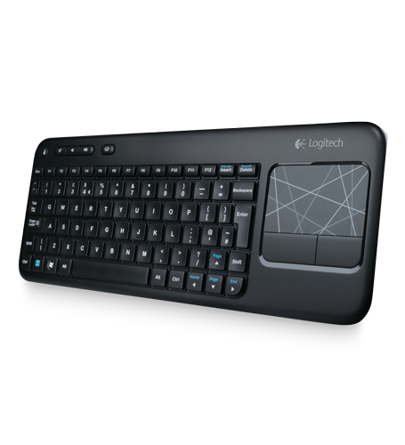 wireless touch keyboard k400 emea glamour images Un clavier sans fil doté dun pavé tactile chez Logitech
