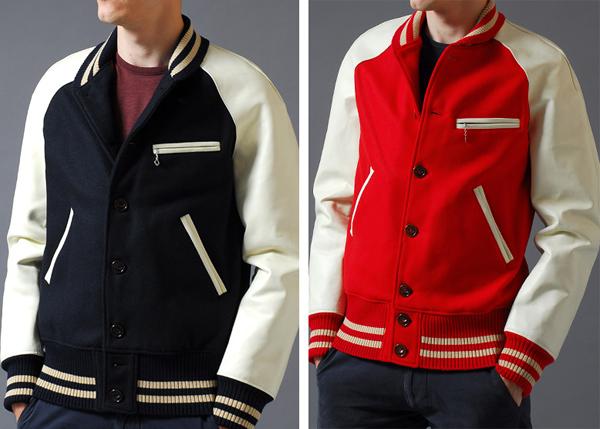 JUNYA WATANABE MAN X JOHNSON LEATHERS VARSITY JACKET