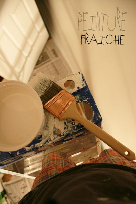 Peinture fraîche
