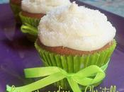cupcakes coco-citron vert