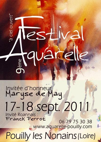 Festival d’aquarelle de Pouilly les Nonains