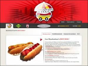 Pause New Yorkaise avec Manhattan Hot Dog