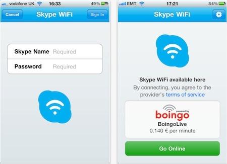 Skype lance une application Wifi pour iPhone....