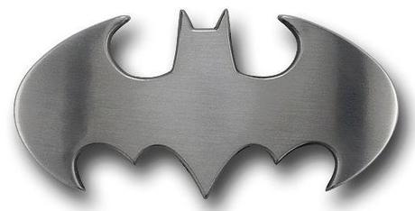 Batman Belt Buckle Brushed Silver Symbol2 Une boucle de ceinture Batman pour impressionner vos collègues