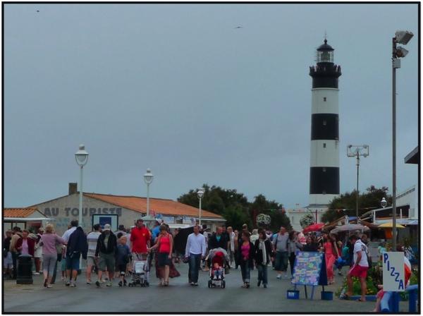 Il y avait foule au phare