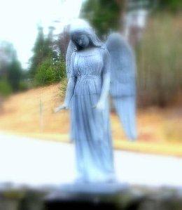 Hammarby angel statue