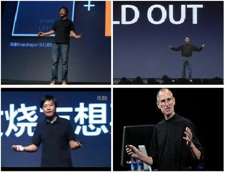 Xiaomi jobs 03 Quand le PDG de Xiaomi sinspire de Steve Jobs