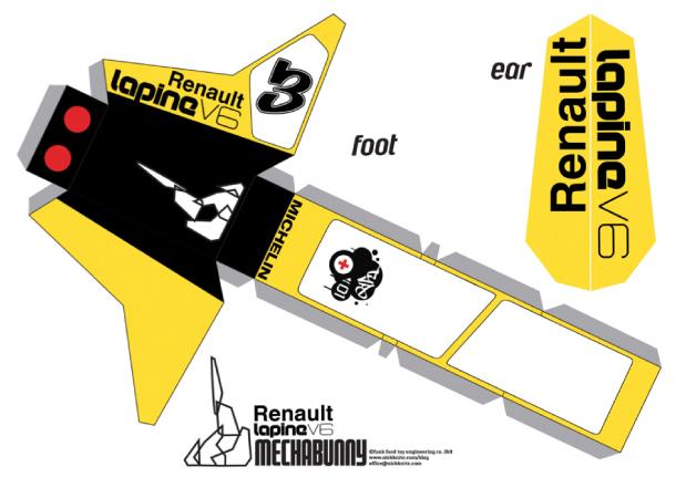Blog_Paper_Toy_papertoy_Renault_Lapine_template_preview Renault Lapine V6 by Type 01