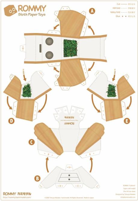 Paper Toys Rommy (Collection x 27 !!!)